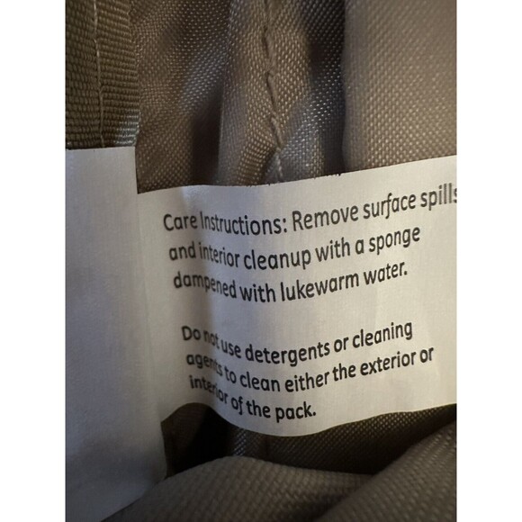 Wenzel Backpack Boulderdasche 30 Liter Capacity Khaki Plaid Discontinued 22x10x9 - Picture 5 of 14